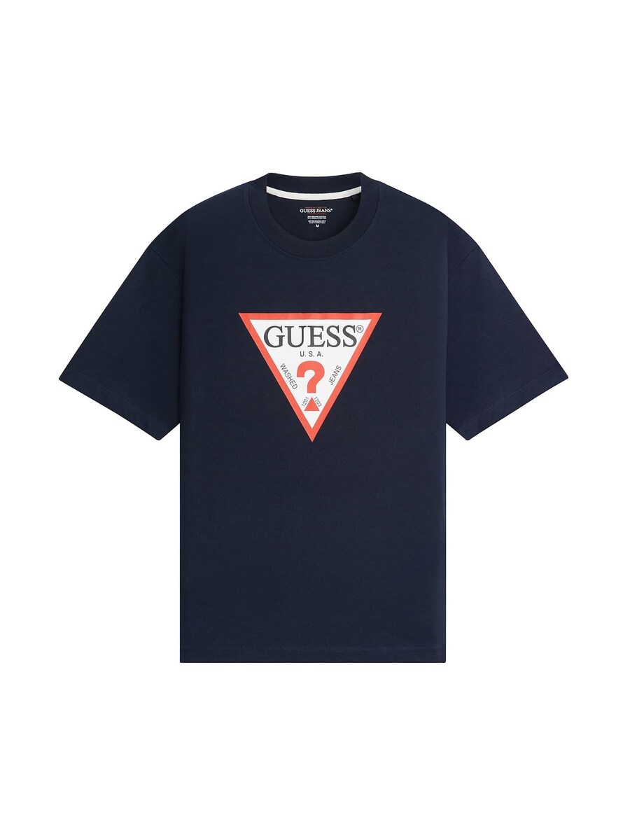 Классическая футболка GUESS Shirt, темно-синий 
Классическая футболка GUESS Shirt, темно-синий