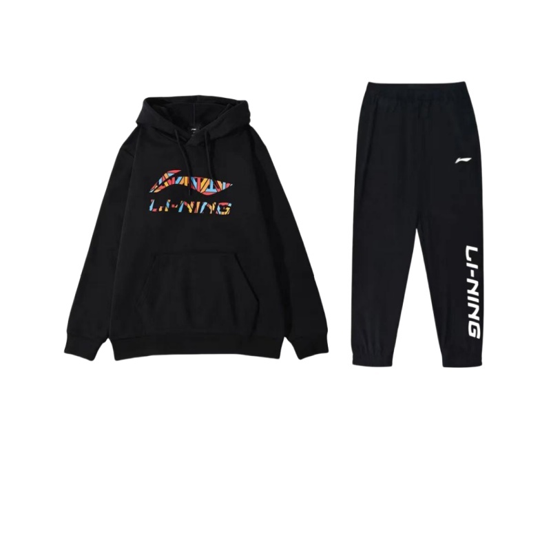 Лининг Спортивная мода Повседневная спортивная одежда Унисекс Черный
Лининг Спортивная мода Повседневная спортивная одежда Унисекс Черный