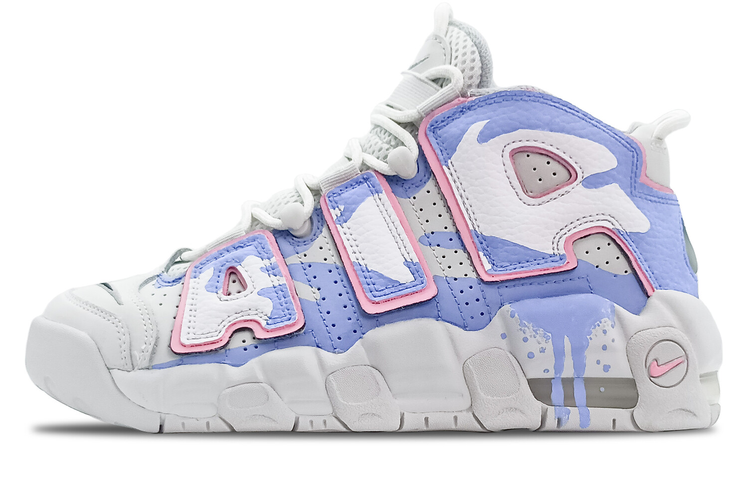 Кроссовки Nike Air More Uptempo Vintage Basketball Shoes Women's Mid-Top Pink/Light Blue
Кроссовки Nike Air More Uptempo Vintage Basketball Shoes Women's Mid-Top Pink/Light Blue
