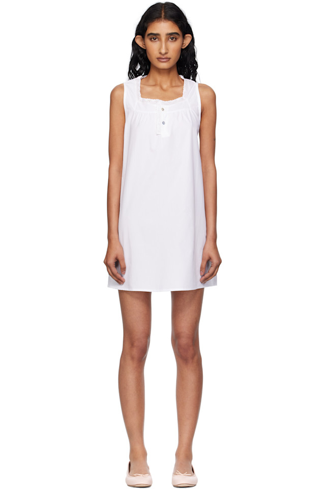 Мини-платье с вышивкой Fruity Booty, белый
Мини-платье с вышивкой Fruity Booty, белый