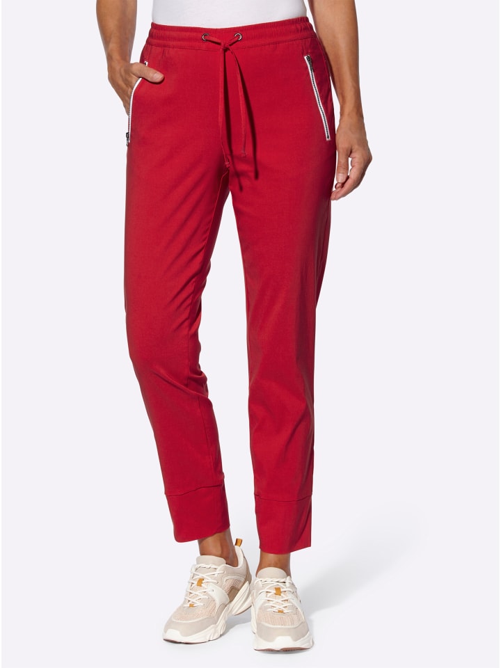 Тканевые брюки Sieh an!, красный
Тканевые брюки Sieh an!, красный