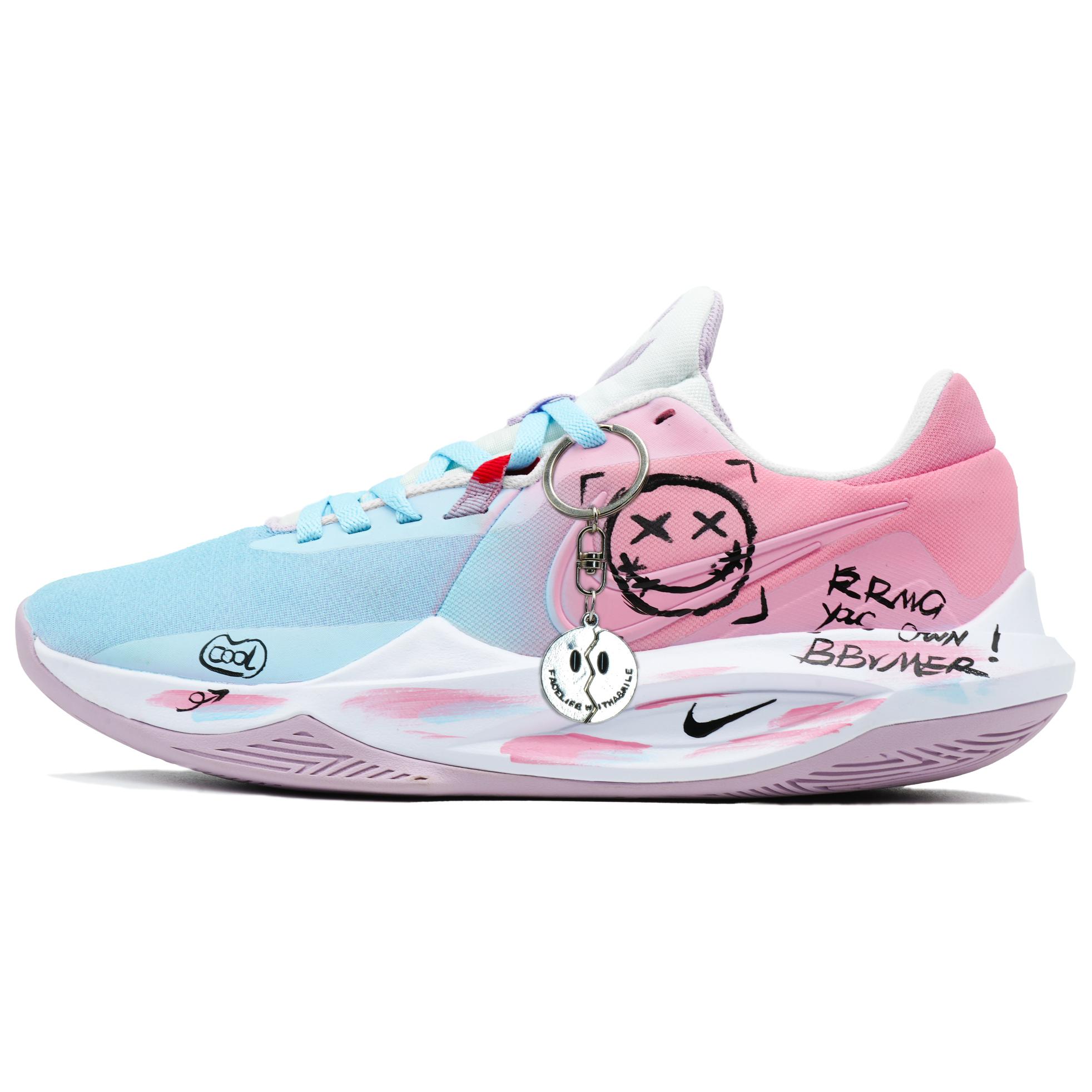 Баскетбольные кроссовки Precision 6, низкие, мужские Nike, Pink Blue
Баскетбольные кроссовки Precision 6, низкие, мужские Nike, Pink Blue