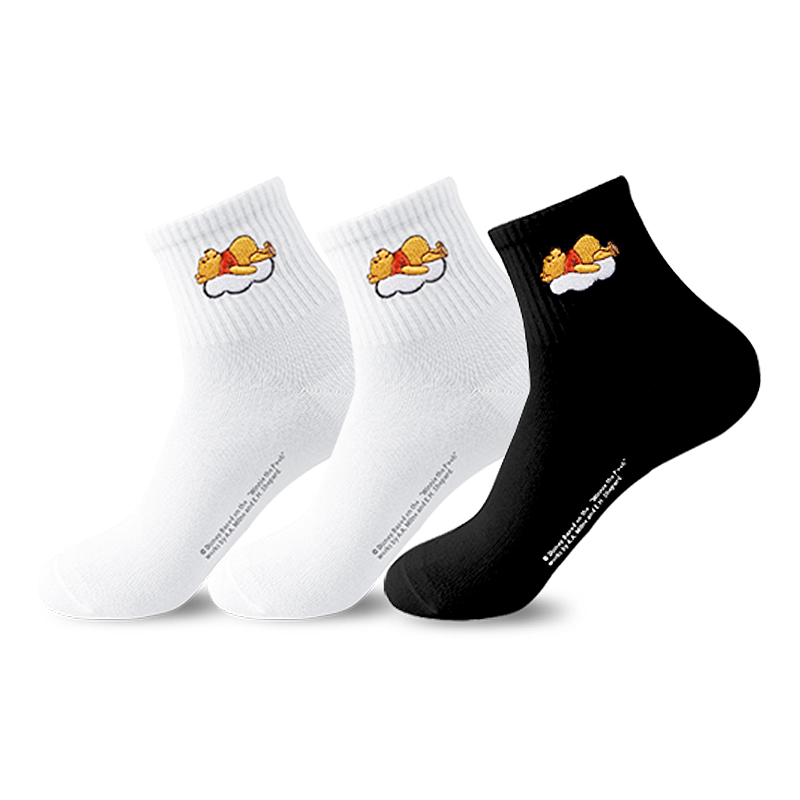 Набор из 3 пар носков Winnie The Pooh Series Mid Calf Disney, черный
Набор из 3 пар носков Winnie The Pooh Series Mid Calf Disney, черный