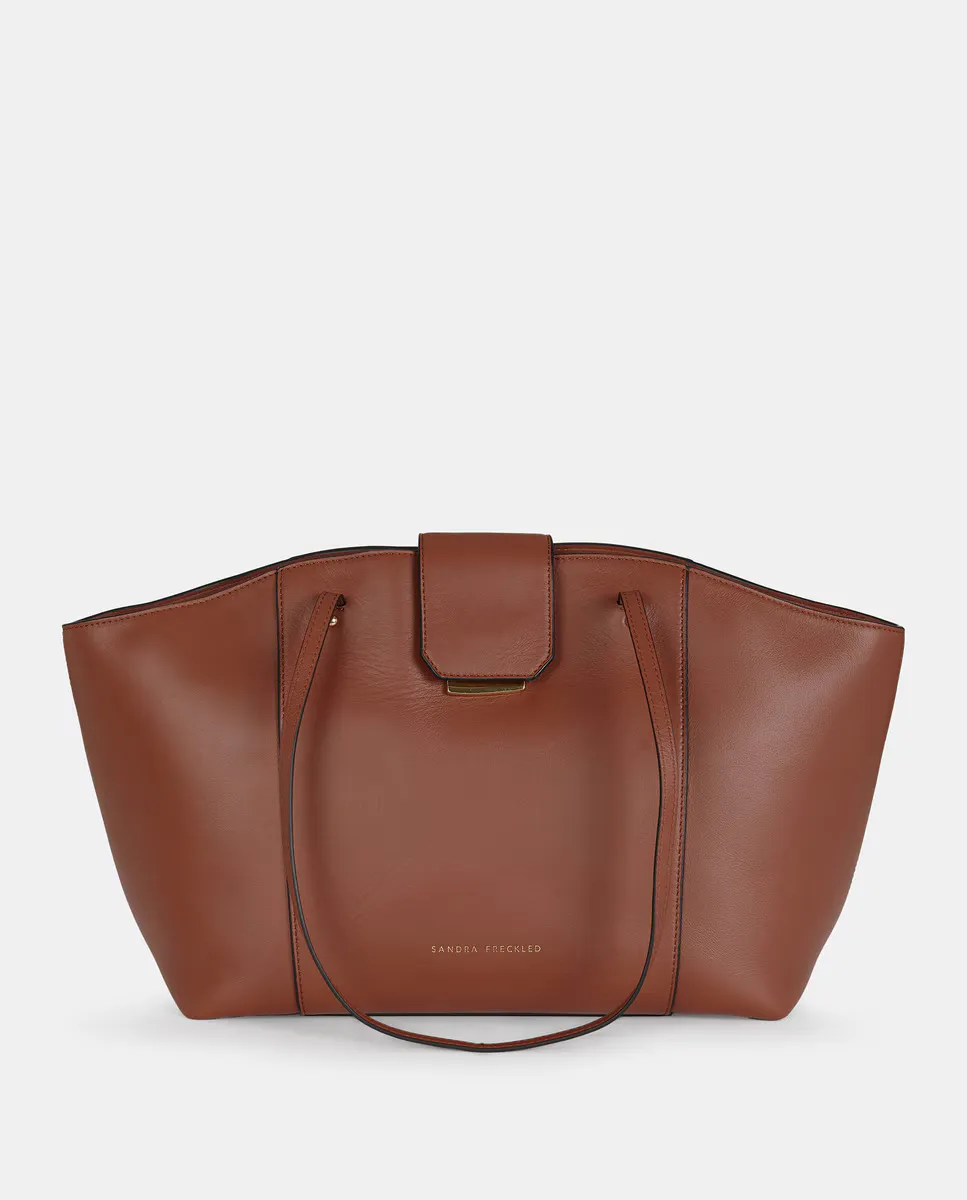 Большая сумка для покупок с длинными ручками из гладкой кожи Sandra Freckled, коричневый
Большая сумка для покупок с длинными ручками из гладкой кожи Sandra Freckled, коричневый