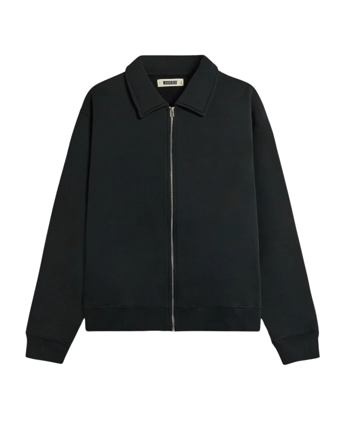 Поло с полной застежкой-молнией снизу Woodbird, черный
Поло с полной застежкой-молнией снизу Woodbird, черный