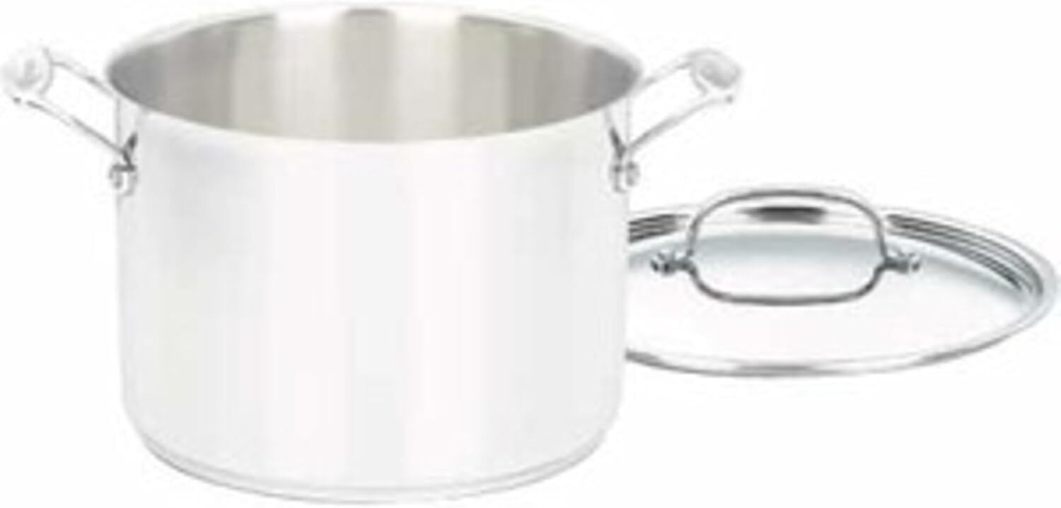 Cuisinart 766-24 Классическая кастрюля Chef's на 8 литров с крышкой, нержавеющая сталь
Cuisinart 766-24 Классическая кастрюля Chef's на 8 литров с крышкой, нержавеющая сталь