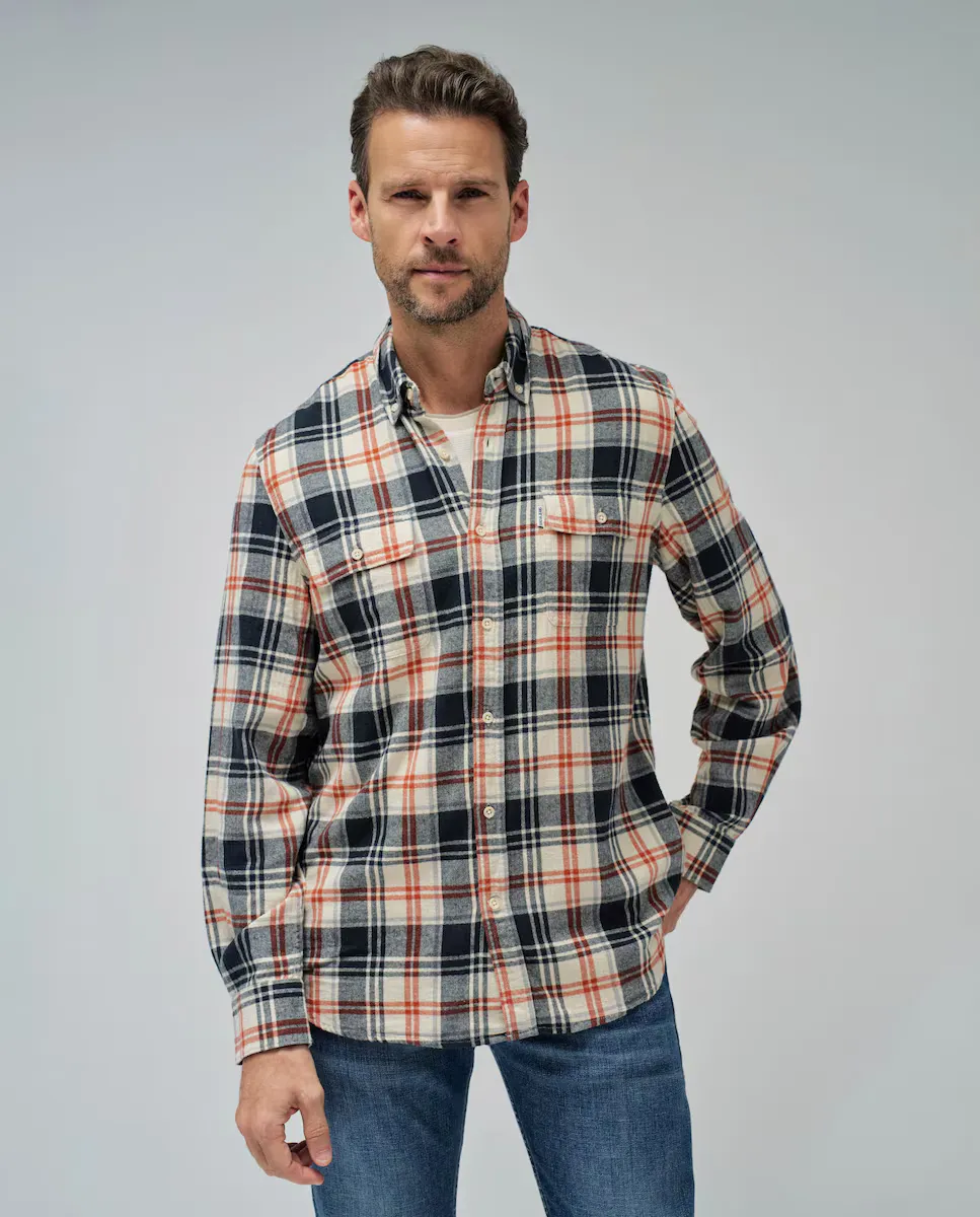 Мужская клетчатая рубашка Salsa Jeans, натуральный
Мужская клетчатая рубашка Salsa Jeans, натуральный