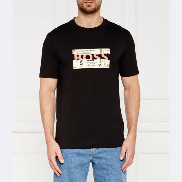 Te_Bossticket Футболка стандартного кроя Boss, черный
Te_Bossticket Футболка стандартного кроя Boss, черный