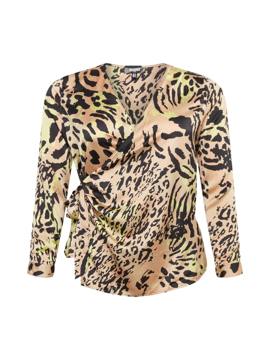 Блуза Missguided Plus, бежевый 
Блуза Missguided Plus, бежевый