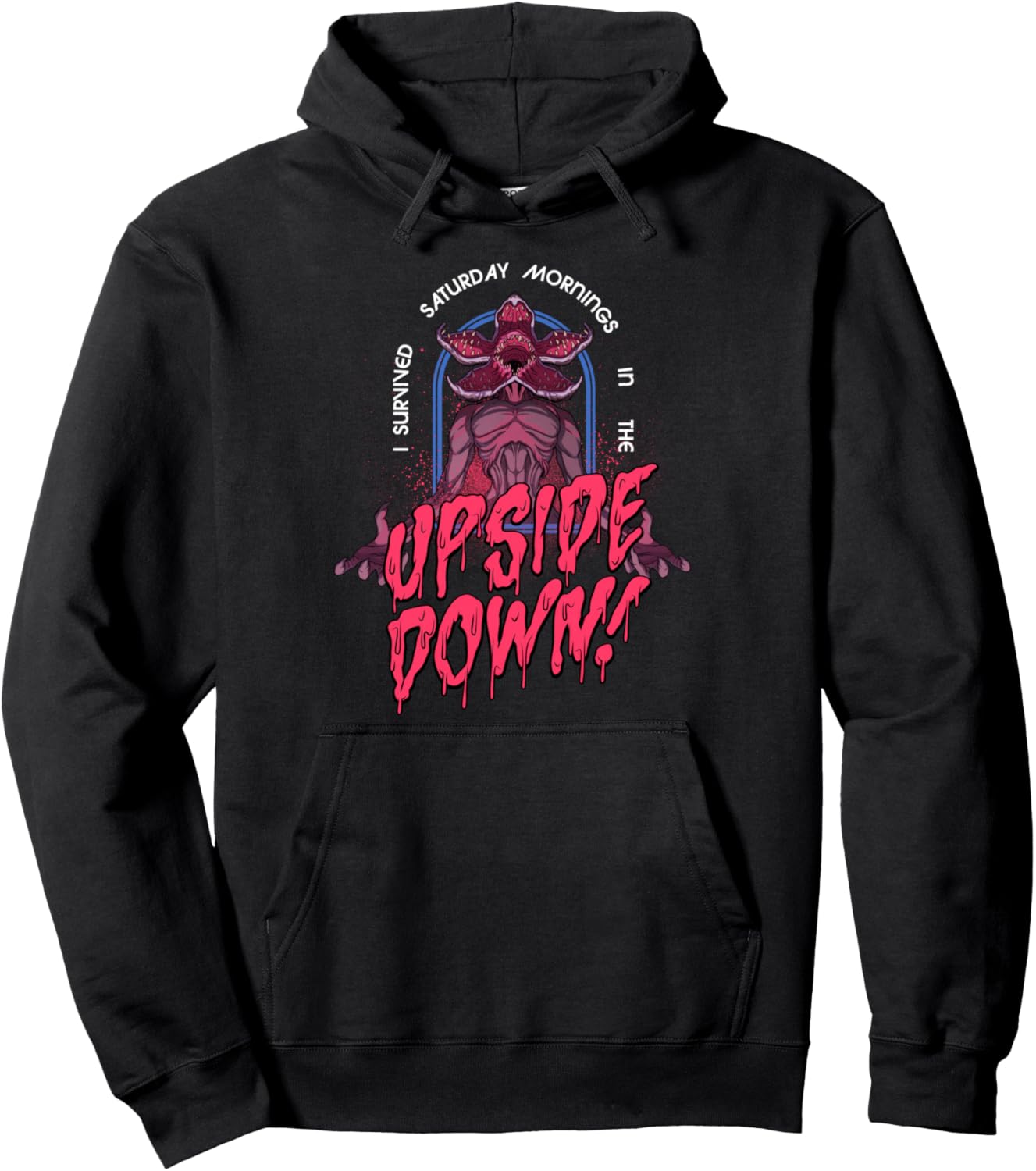 Худи Stranger Things I Survival In The Upside Down Demogorgon, черный
Худи Stranger Things I Survival In The Upside Down Demogorgon, черный