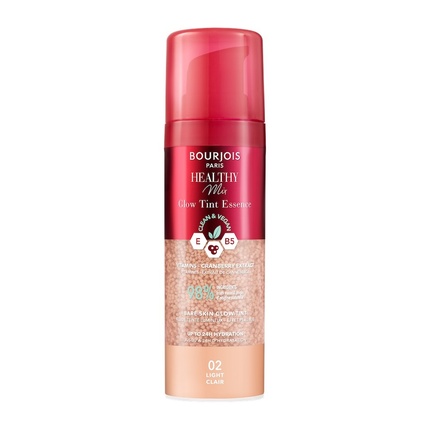 Healthy Mix Glow Tint Essence - увлажняющая тонирующая эссенция 02 Light 30 мл Bourjois 
Healthy Mix Glow Tint Essence - увлажняющая тонирующая эссенция 02 Light 30 мл Bourjois