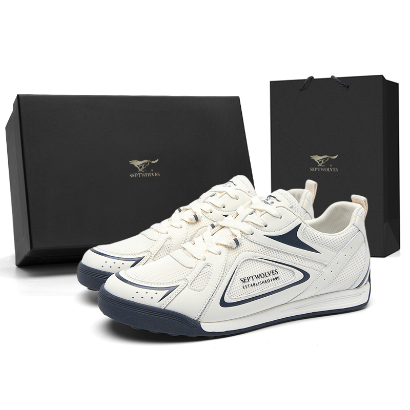 SEPTWOLVES Низкие повседневные туфли мужские бело-голубые, цвет White Blue (Standard Leather Shoe Size)
SEPTWOLVES Низкие повседневные туфли мужские бело-голубые, цвет White Blue (Standard Leather Shoe Size)