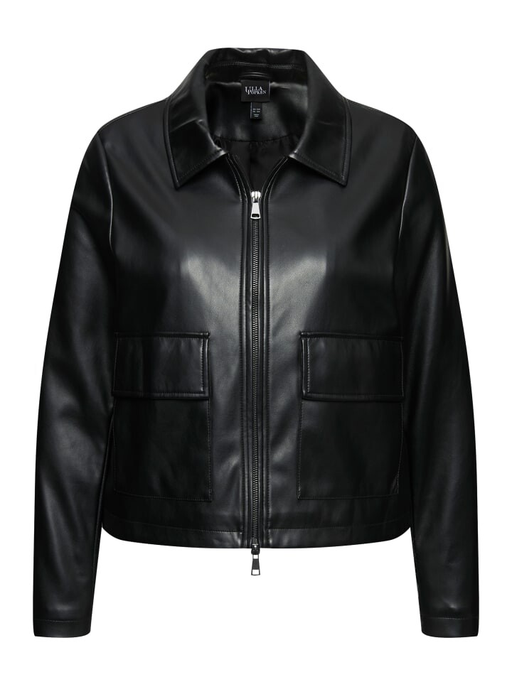 Кожаная куртка Ulla Popken, черный
Кожаная куртка Ulla Popken, черный