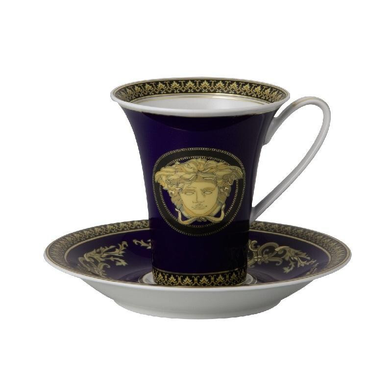 Rosenthal Versace Medusa синяя кофейная чашка, 2 предм 0,18 л Rosenthal meets Versace, белый/синий/золотой
Rosenthal Versace Medusa синяя кофейная чашка, 2 предм 0,18 л Rosenthal meets Versace, белый/синий/золотой