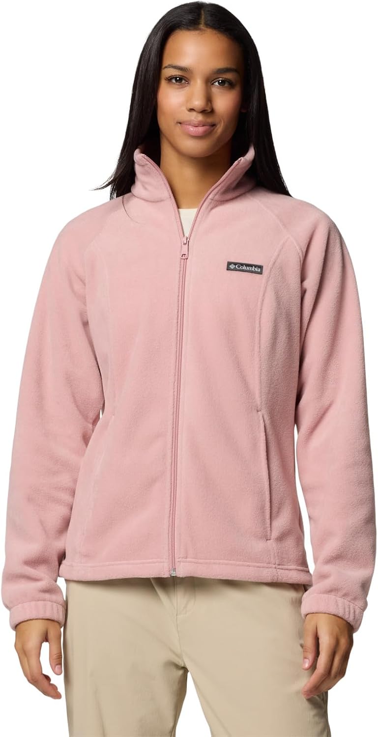Columbia Women's Benton Springs Full Zip, Eraser Pink
Columbia Women's Benton Springs Full Zip, Eraser Pink