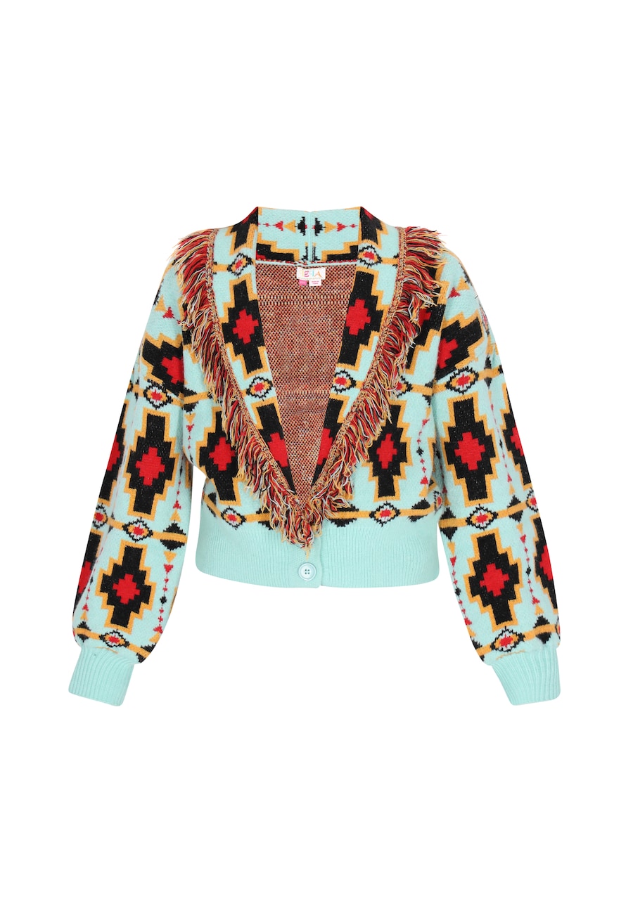 Вязаный кардиган IZIA, бирюзовый
Вязаный кардиган IZIA, бирюзовый