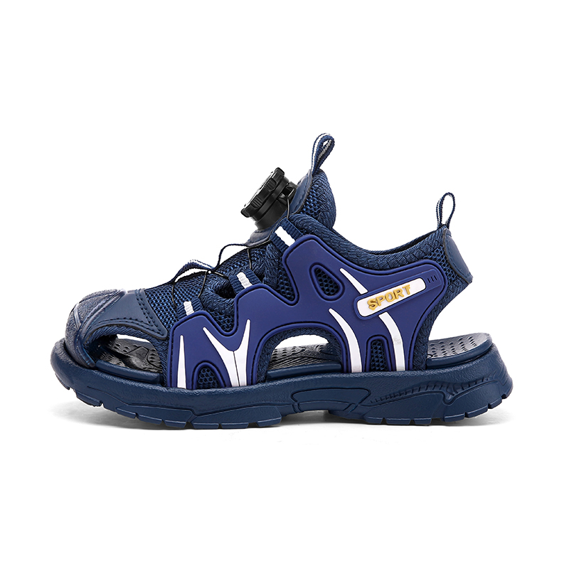 Сандалии детские с низким верхом, амортизирующие, износостойкие, дышащие, легкие, с противоскользящим эффектом. LEMONKID, синий
Сандалии детские с низким верхом, амортизирующие, износостойкие, дышащие, легкие, с противоскользящим эффектом. LEMONKID, синий