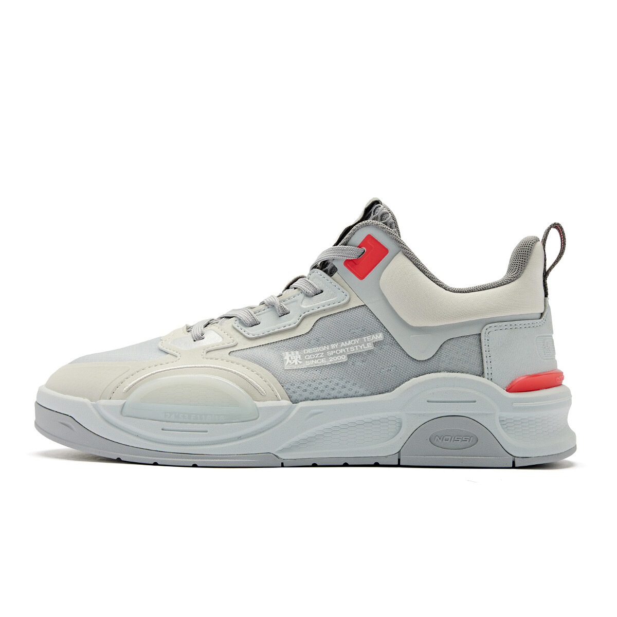 Кеды мужские, обувь для скейтбординга низкая чисто серый/серебристый Qiaodan
Кеды мужские, обувь для скейтбординга низкая чисто серый/серебристый Qiaodan