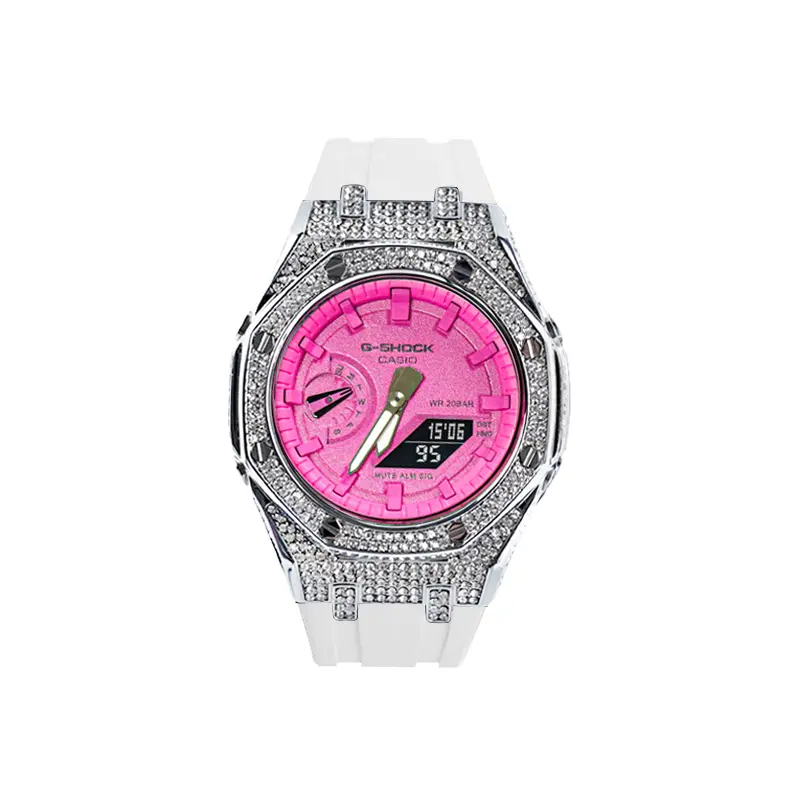 CASIO Часы Unisex с кварцевым механизмом Retrofit Series, ремешок из фторэластомера, розовый циферблат
CASIO Часы Unisex с кварцевым механизмом Retrofit Series, ремешок из фторэластомера, розовый циферблат