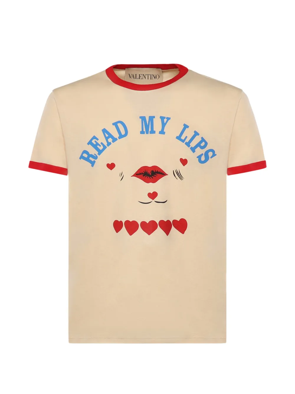 Футболка с круглым вырезом Valentino Garavani, бежевый
Футболка с круглым вырезом Valentino Garavani, бежевый