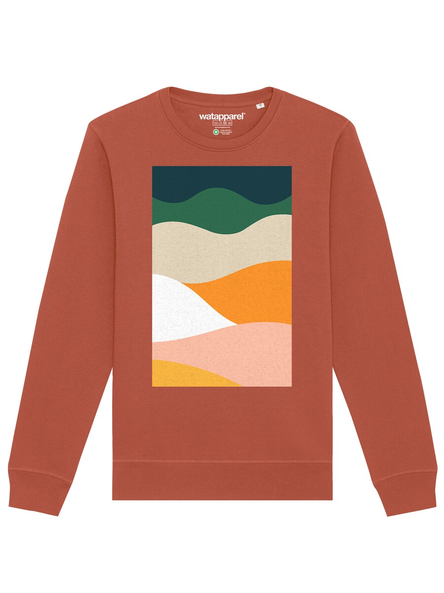 Свитер Watapparel Sweatshirt Countryside 03, коричневый
Свитер Watapparel Sweatshirt Countryside 03, коричневый