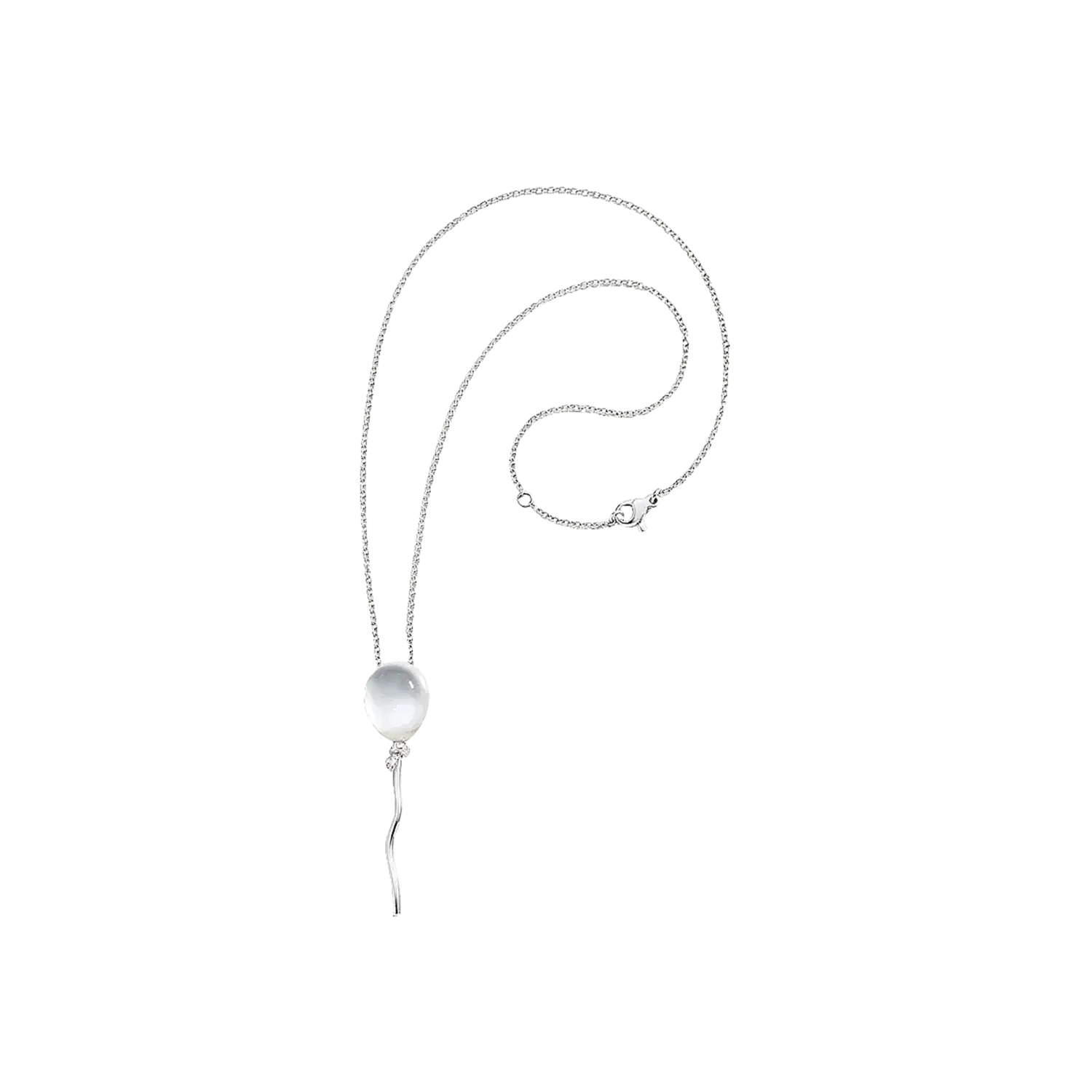 Подвеска Vhernier Palloncino из белого золота 18 карат с родиевым покрытием, бриллиантами, белым перламутром и горным хрусталем
Подвеска Vhernier Palloncino из белого золота 18 карат с родиевым покрытием, бриллиантами, белым перламутром и горным хрусталем