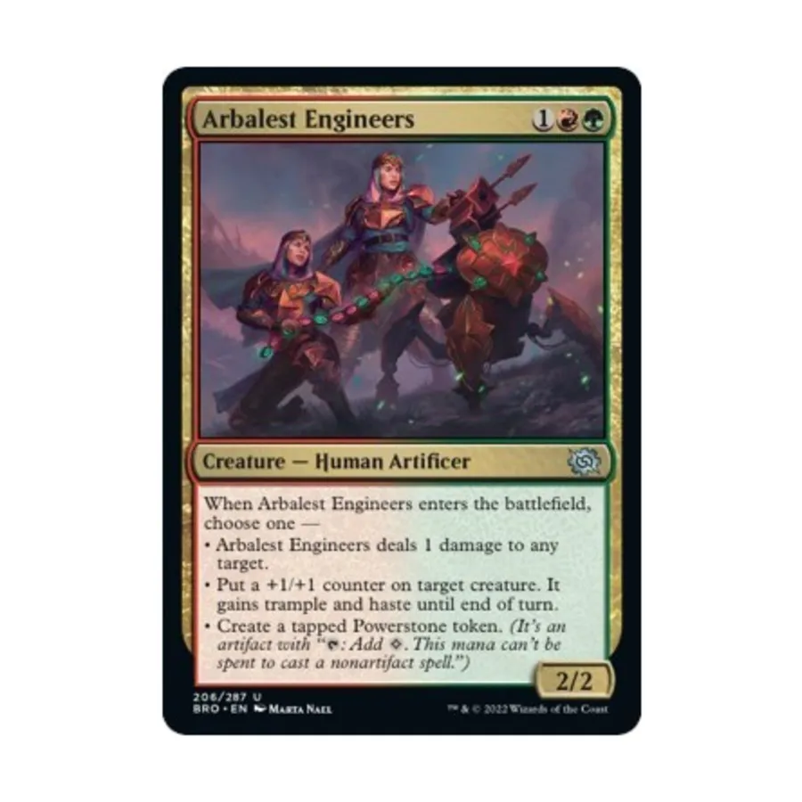 CCG Инженеры-арбалетчики (U), MTG - The Brothers War
CCG Инженеры-арбалетчики (U), MTG - The Brothers War