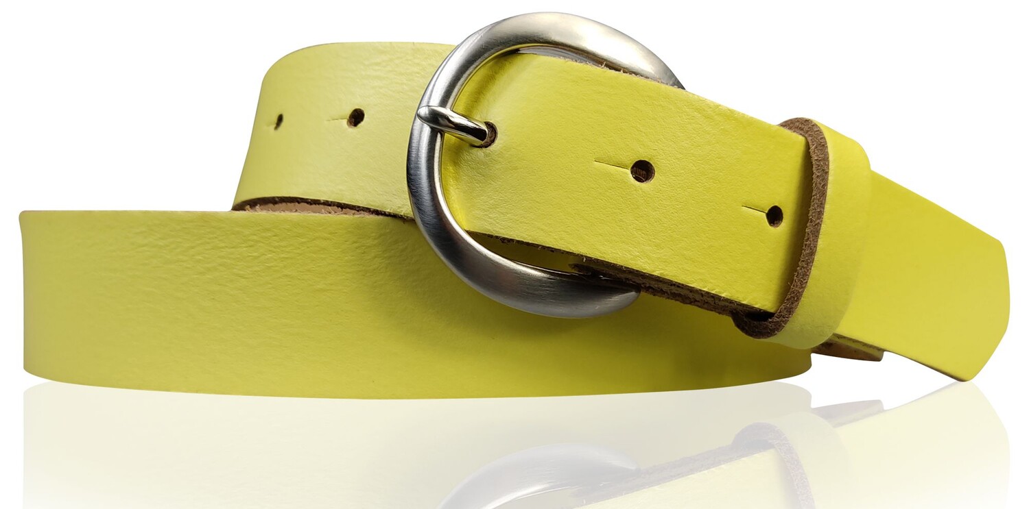 Кожаный ремень FRONHOFER, цвет Lemon
Кожаный ремень FRONHOFER, цвет Lemon