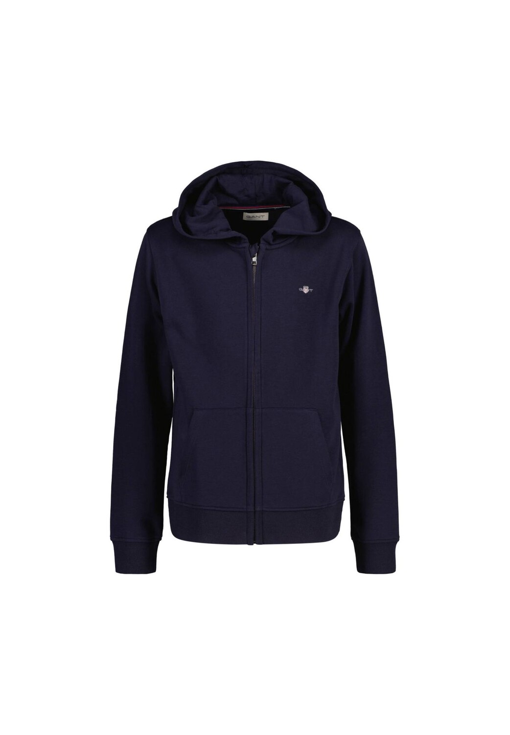 Детская толстовка - SHIELD FULL ZIP HOODIE, капюшон, молния, хлопок GANT, синий
Детская толстовка - SHIELD FULL ZIP HOODIE, капюшон, молния, хлопок GANT, синий