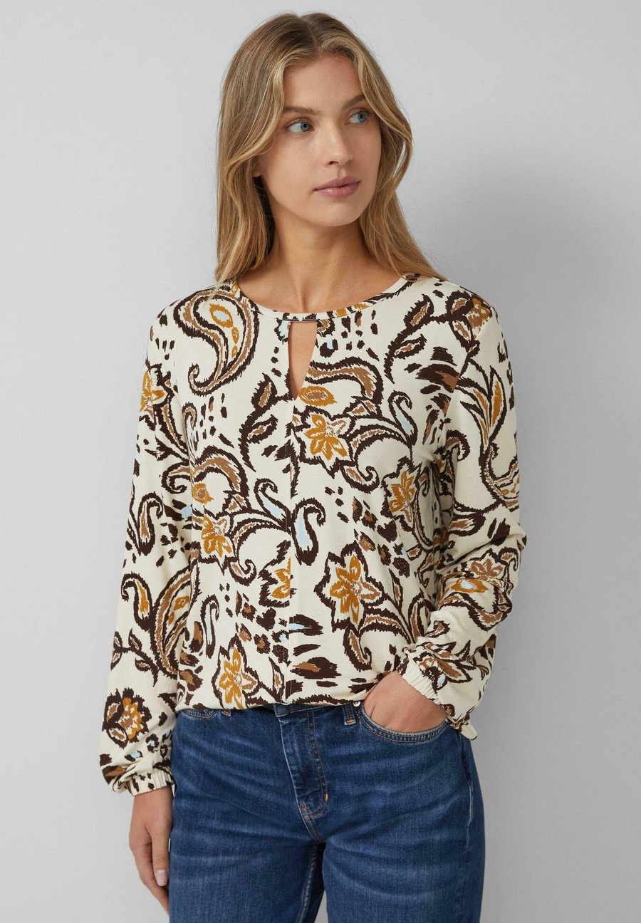 Топ s.Oliver Long sleeved top, Creme/Beige
Топ s.Oliver Long sleeved top, Creme/Beige