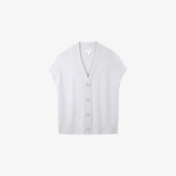 Майка The White Company свободная вязаная, белый
Майка The White Company свободная вязаная, белый