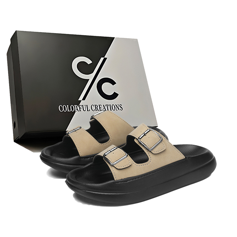 Тапочки-слайды EVA с тихими, нескользящими, быстросохнущими швами, мужская коробка Colorful Creations, Khaki
Тапочки-слайды EVA с тихими, нескользящими, быстросохнущими швами, мужская коробка Colorful Creations, Khaki