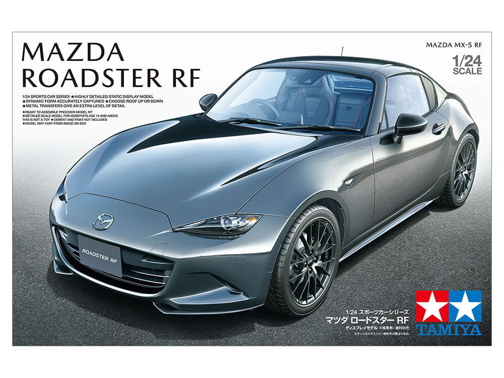 Tamiya 24353 1:24 Mazda Roadster Mx-5 Rf
Tamiya 24353 1:24 Mazda Roadster Mx-5 Rf