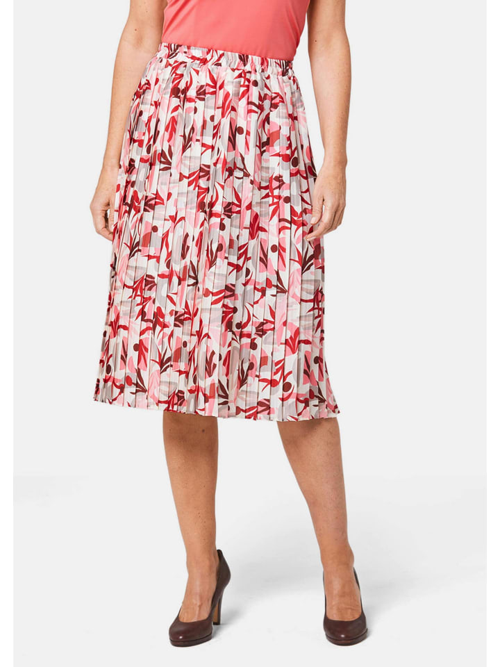 Юбка до колена GOLDNER, цвет koralle/weiß/gemustert
Юбка до колена GOLDNER, цвет koralle/weiß/gemustert