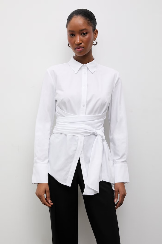 Хлопковая рубашка Answear.LAB, белый
Хлопковая рубашка Answear.LAB, белый