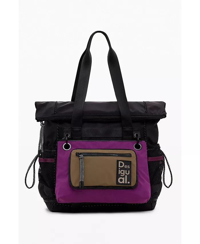 Женский вместительный рюкзак Voyager с возможностью различных вариантов носки Desigual, черный
Женский вместительный рюкзак Voyager с возможностью различных вариантов носки Desigual, черный