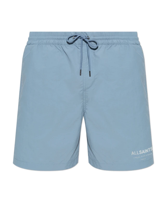 Плавки с напечатанным логотипом Allsaints, синий
Плавки с напечатанным логотипом Allsaints, синий