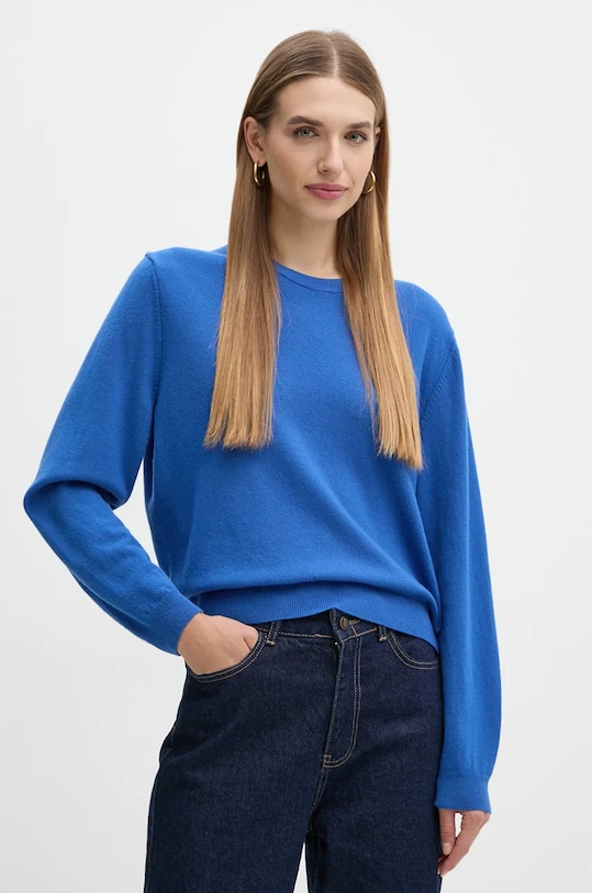 Шерстяной свитер United Colors Of Benetton, синий
Шерстяной свитер United Colors Of Benetton, синий