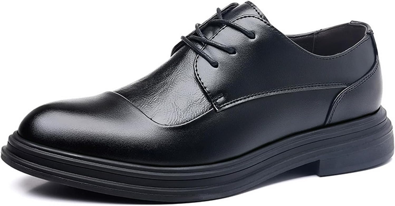 Мужские оксфорды KYOESCAI, классические туфли на шнуровке, современные деловые дерби, с амортизирующей стелькой для официальных мероприятий, черный
Мужские оксфорды KYOESCAI, классические туфли на шнуровке, современные деловые дерби, с амортизирующей стелькой для официальных мероприятий, черный