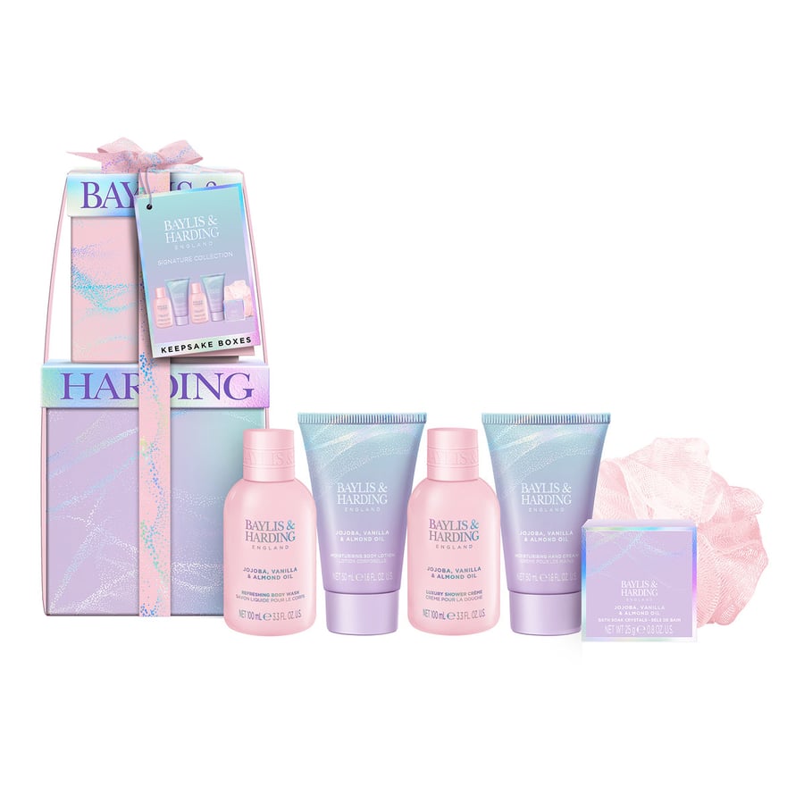 Baylis & Harding Jojoba, Vanilla & Almond Oil - роскошный подарочный набор косметики в двух коробках Baylis&Harding
Baylis & Harding Jojoba, Vanilla & Almond Oil - роскошный подарочный набор косметики в двух коробках Baylis&Harding