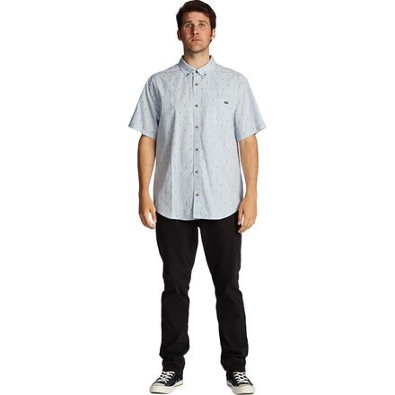 Жаккардовая рубашка на весь день – мужская Billabong, цвет Blue Haze
Жаккардовая рубашка на весь день – мужская Billabong, цвет Blue Haze