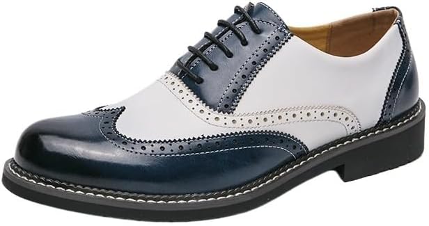 Мужские классические оксфорды, повседневные деловые кожаные оксфорды дерби, обувь на шнуровке и без шнурков, для вождения, с удобной посадкой, для вечеринок и свадеб Zestrelax, синий
Мужские классические оксфорды, повседневные деловые кожаные оксфорды дерби, обувь на шнуровке и без шнурков, для вождения, с удобной посадкой, для вечеринок и свадеб Zestrelax, синий