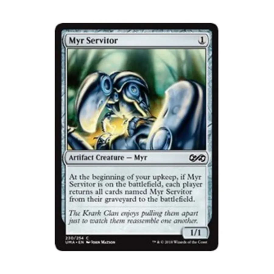 CCG Мой слуга (К), MTG - Ultimate Masters
CCG Мой слуга (К), MTG - Ultimate Masters