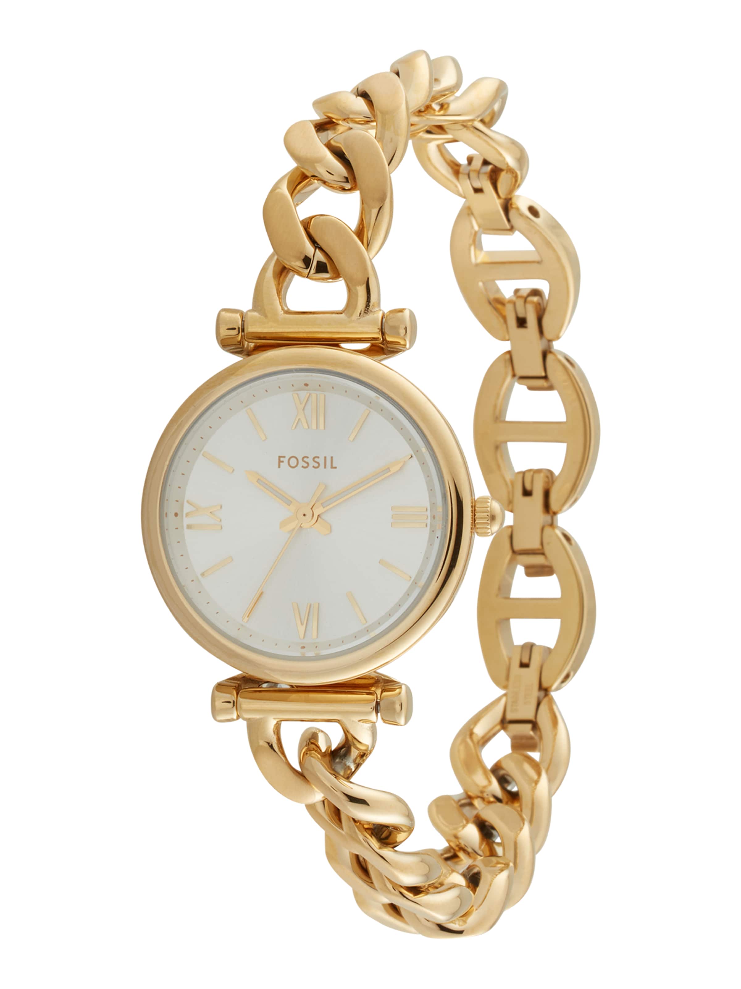 FOSSIL Золотые аналоговые часы 'CARLIE'
FOSSIL Золотые аналоговые часы 'CARLIE'