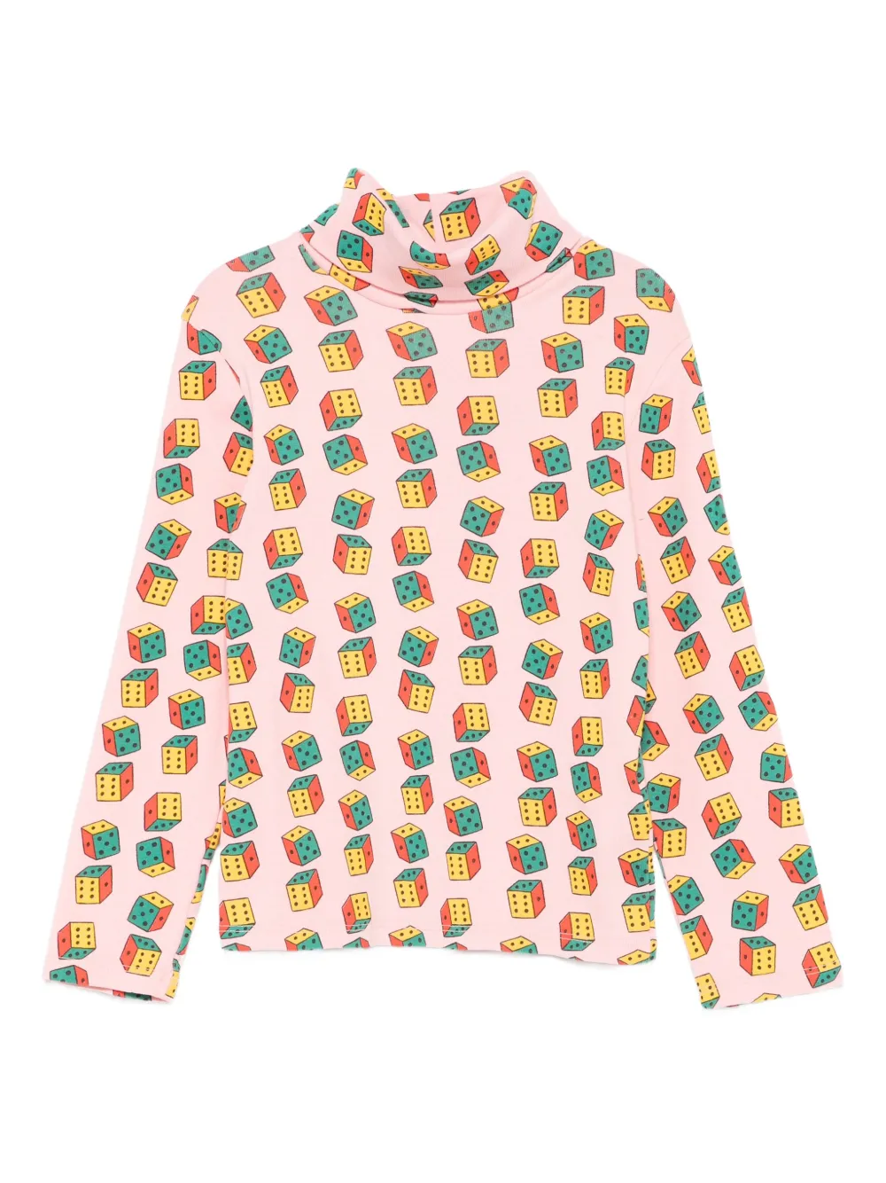 Футболка с высоким воротом и принтом в виде кубиков BOBO CHOSES, розовый
Футболка с высоким воротом и принтом в виде кубиков BOBO CHOSES, розовый