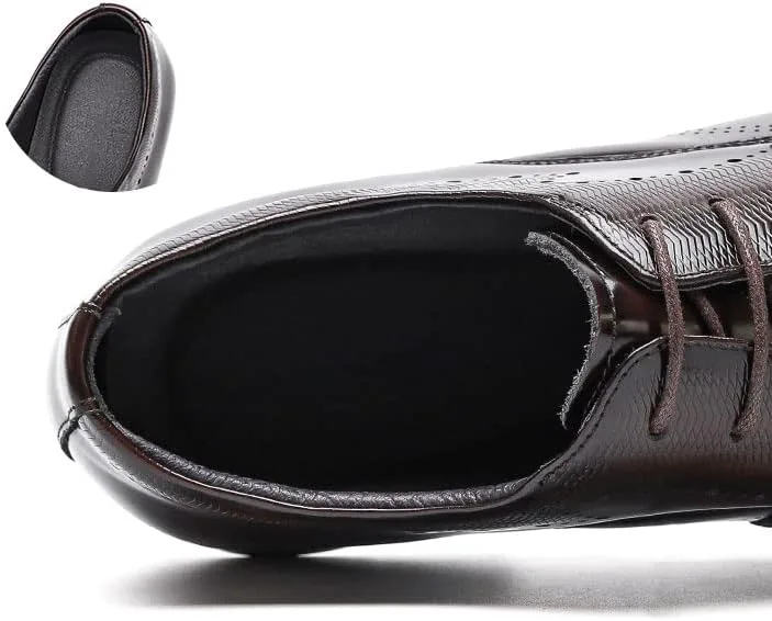 Мужские классические туфли, оксфорды для делового стиля, классические броги на шнуровке CHUUMEE, темно-коричневый
Мужские классические туфли, оксфорды для делового стиля, классические броги на шнуровке CHUUMEE, темно-коричневый