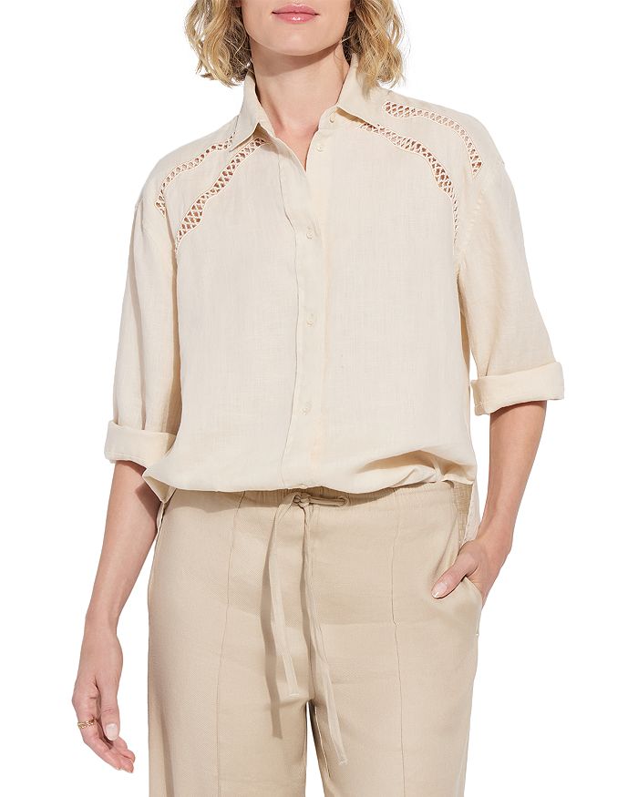 Рубашка Roxanne с вышивкой Lyssé, слоновая кость/кремовый
Рубашка Roxanne с вышивкой Lyssé, слоновая кость/кремовый