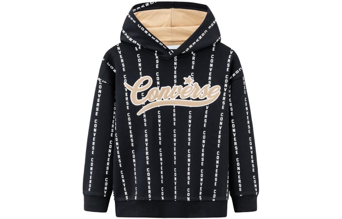Детская толстовка Converse, черный 
Детская толстовка Converse, черный