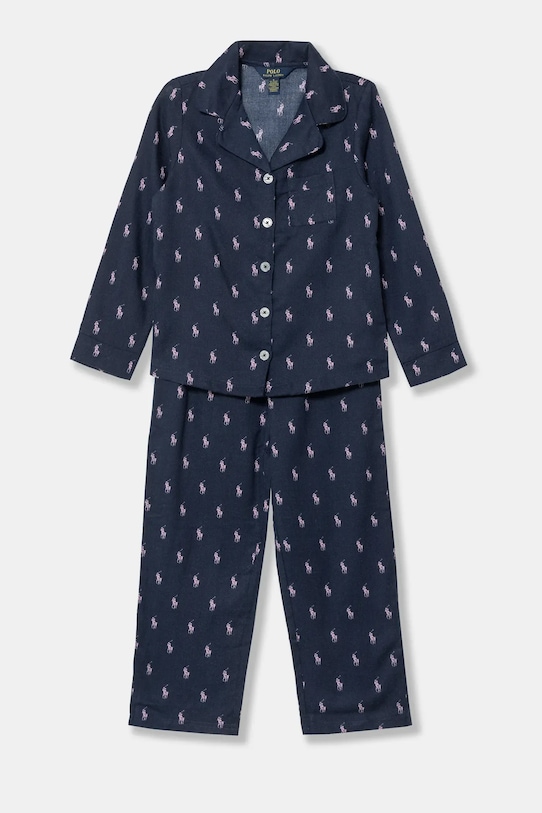 Детская хлопковая пижама Polo Ralph Lauren, темно-синий
Детская хлопковая пижама Polo Ralph Lauren, темно-синий