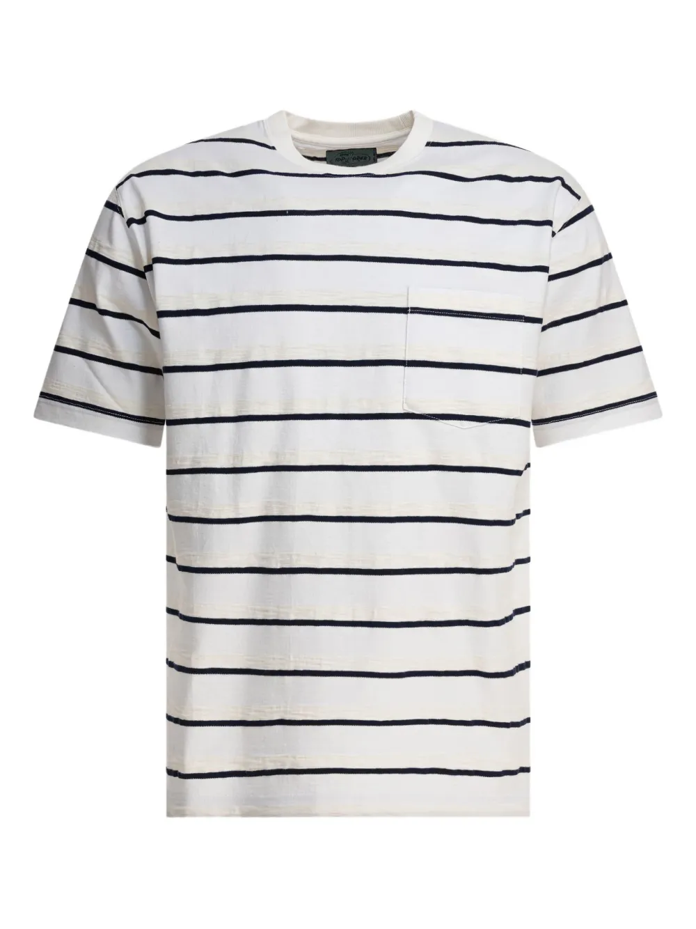 Полосатая футболка с карманом Beams Plus, белый
Полосатая футболка с карманом Beams Plus, белый